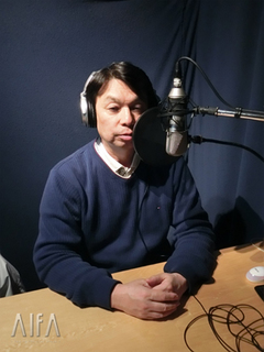 福岡和昭の風水談話 第90回放送 収録後写真