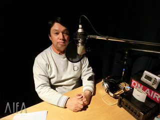 福岡和昭の風水談話 第93回放送 収録後写真